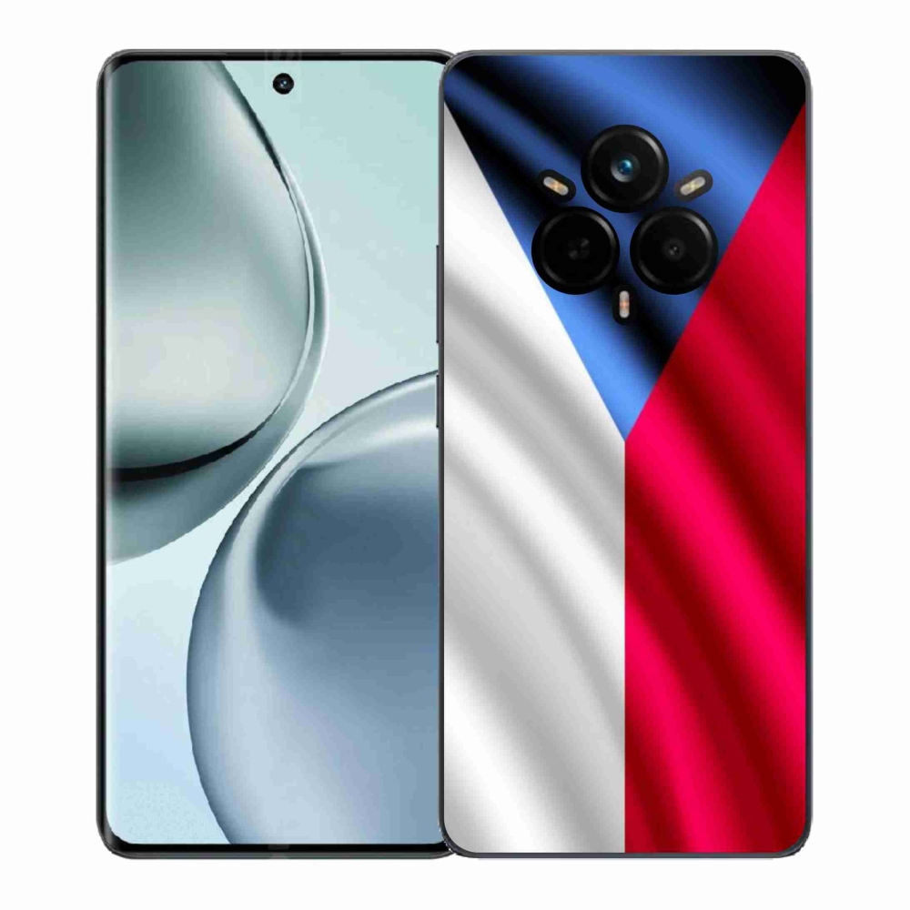 Gél borítás mmCase a Realme 14 Pro 5G számára - cseh zászló