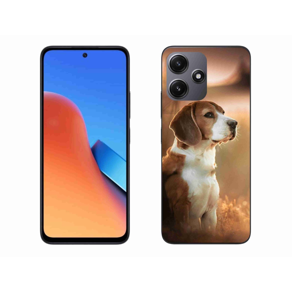 Gél borítás mmCase a Xiaomi Redmi 12 5G készülékhez - bézs színű