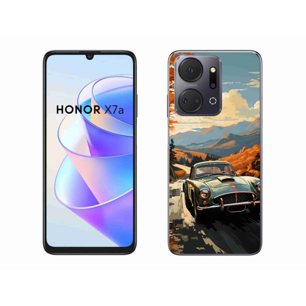 Zselés borítás mmCase a Honor X7a számára - veterán 1