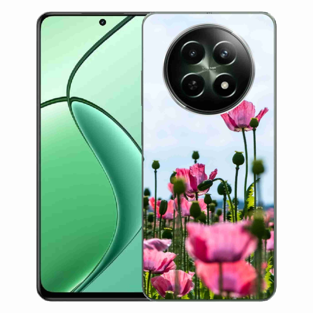 Zselés borítás mmCase a Realme 12 5G/12x 5G készülékhez - mákos színű