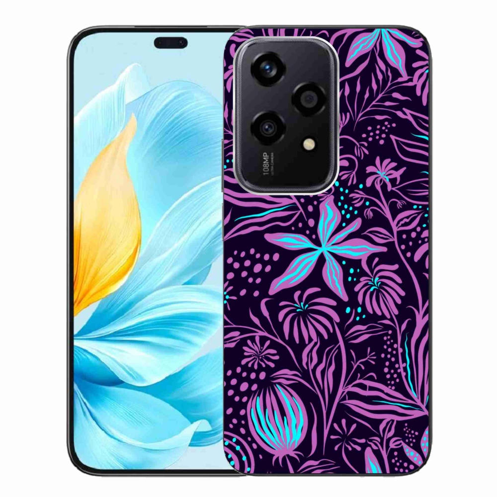 Zselés borítás mmCase a Honor 200 Lite 5G készülékhez - virágok 2