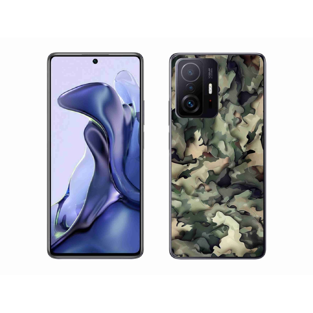 Gél borítás mmCase a Xiaomi 11T Pro számára - terepszínű minta 9