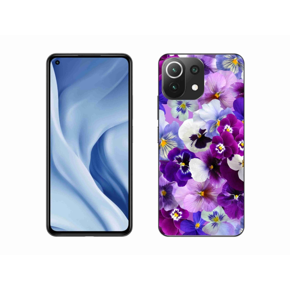 Gél borító mmCase a Xiaomi Mi 11 Lite 4G/5G - virágok 9