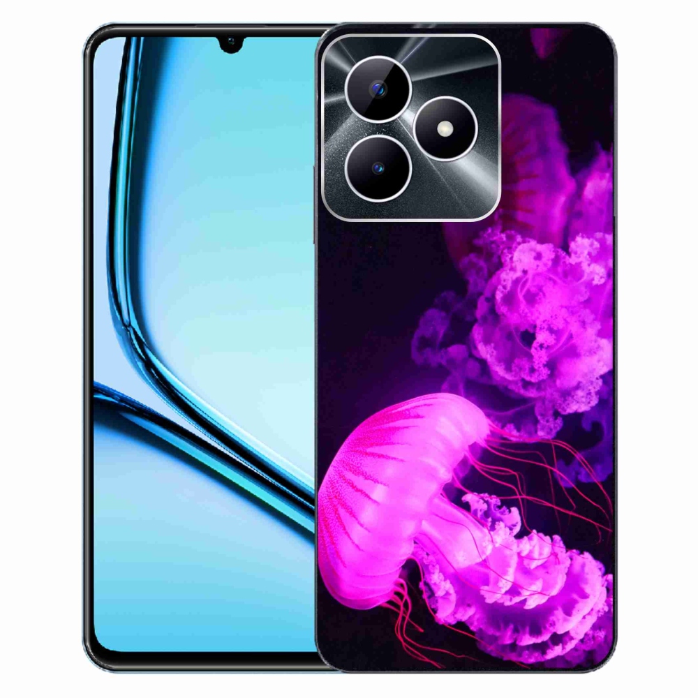 Zselés borító mmCase a Realme Note 50 készülékhez - medúza 1