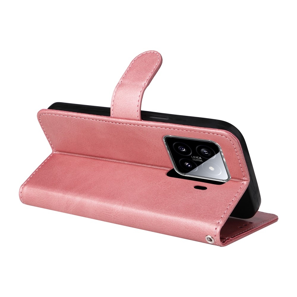 Vérrögök könyv tok Xiaomi 15 - rózsaszín