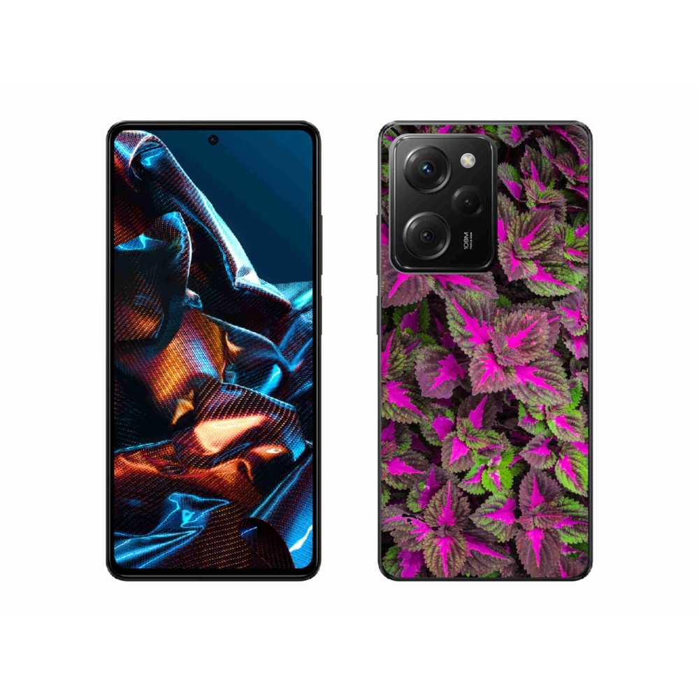 Gél borító mmCase a Xiaomi Poco X5 Pro 5G-hez - virágok 10
