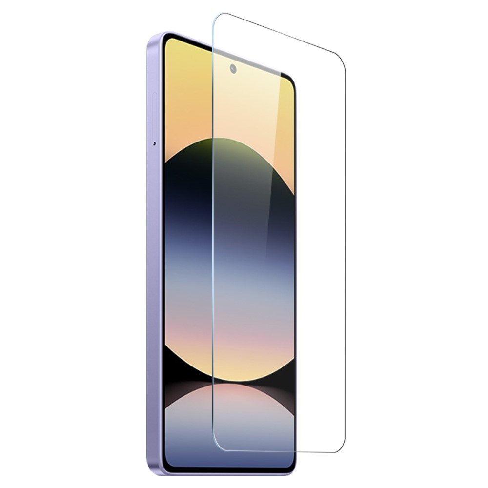 NORTHJO átlátszó zselés tok + edzett üveg Xiaomi Redmi Note 14S - átlátszó