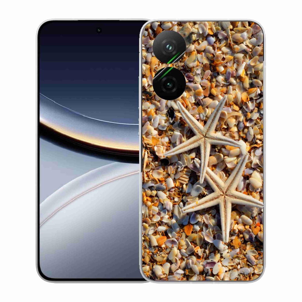 Gél borítás mmCase a Xiaomi Poco F7 5G számára - tengeri csillag