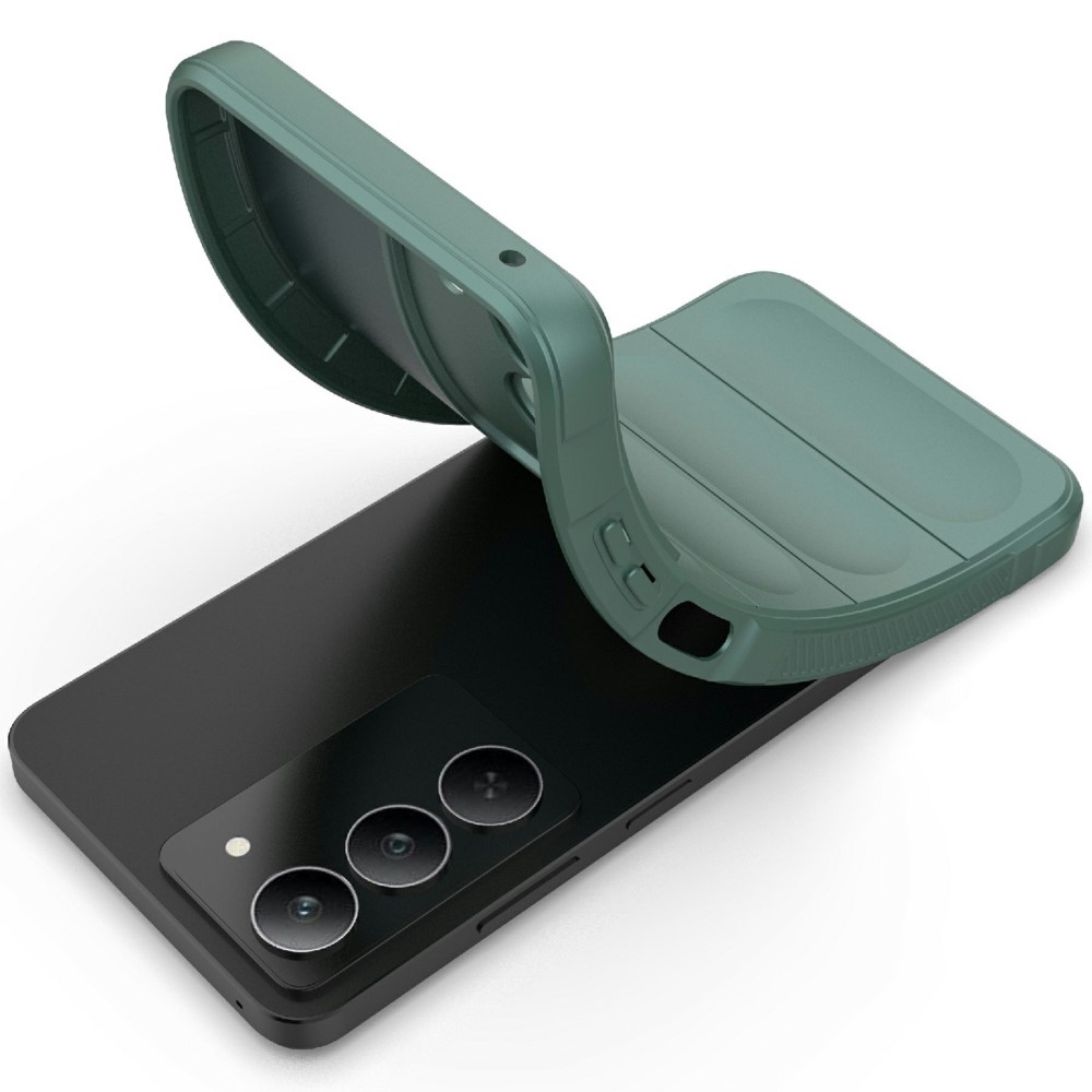 Rugg tartós zselés tok a Realme 14x 5G készülékhez - zöld