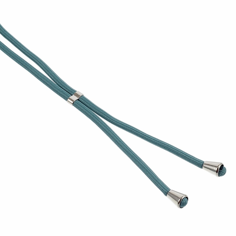 Bélelt zselés tok zsinórral Xiaomi 15-öshöz - sötétzöld