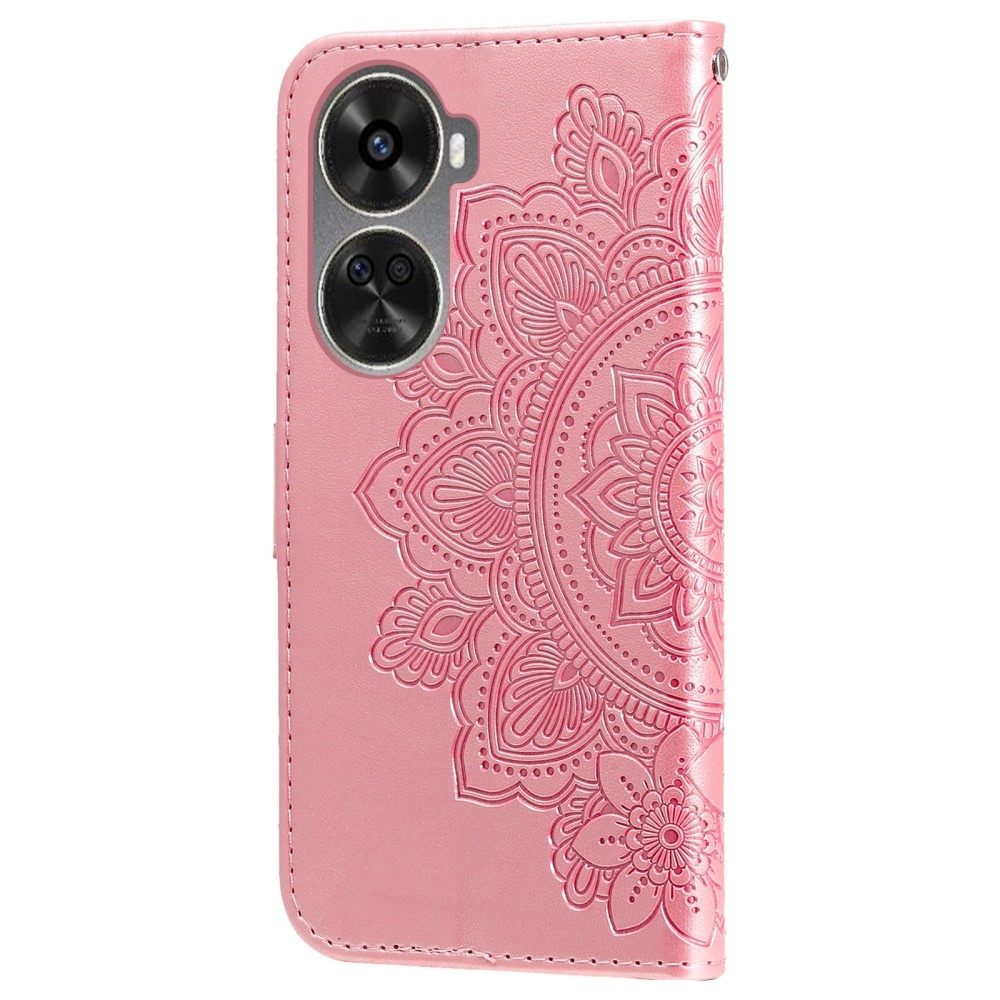 Mandala könyv tok Huawei Nova 12 SE-hez - rózsaszín