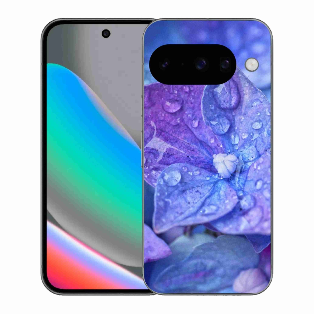 Gél védőhuzat mmCase a Google Pixel 10 készülékhez - lila virág