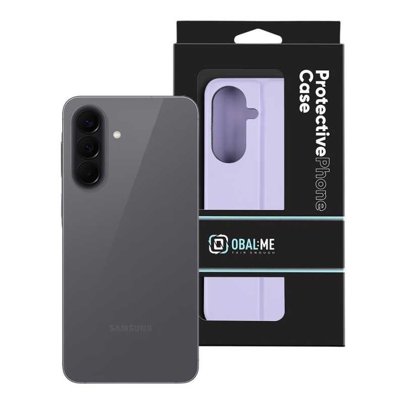 Csomag:ME SmoothTouch tok Samsung Galaxy A57 5G pasztell lila tokhoz