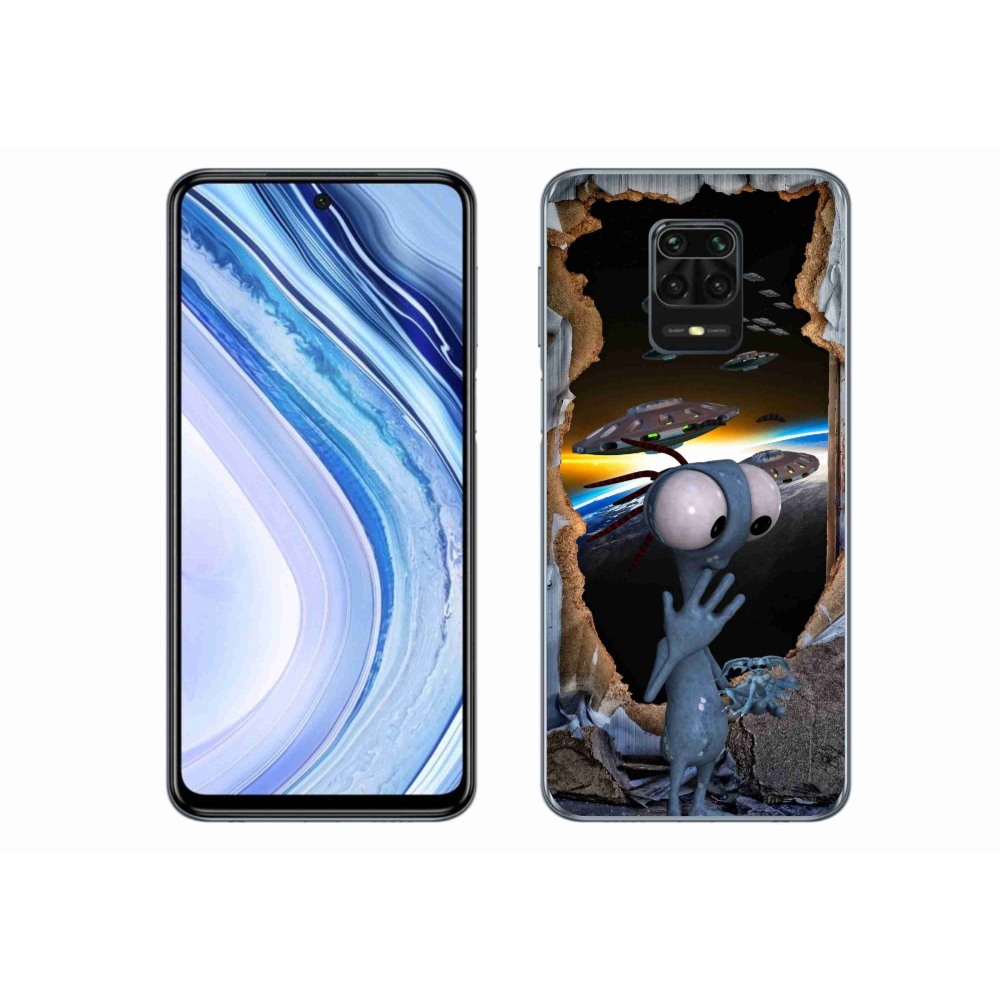 Gél borítás mmCase a Xiaomi Redmi Note 9 Pro számára - idegen