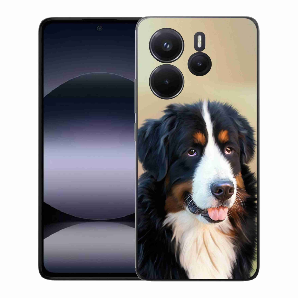 Gél borítás mmCase a Xiaomi Redmi Note 14-hez - Berni hegyi kutya