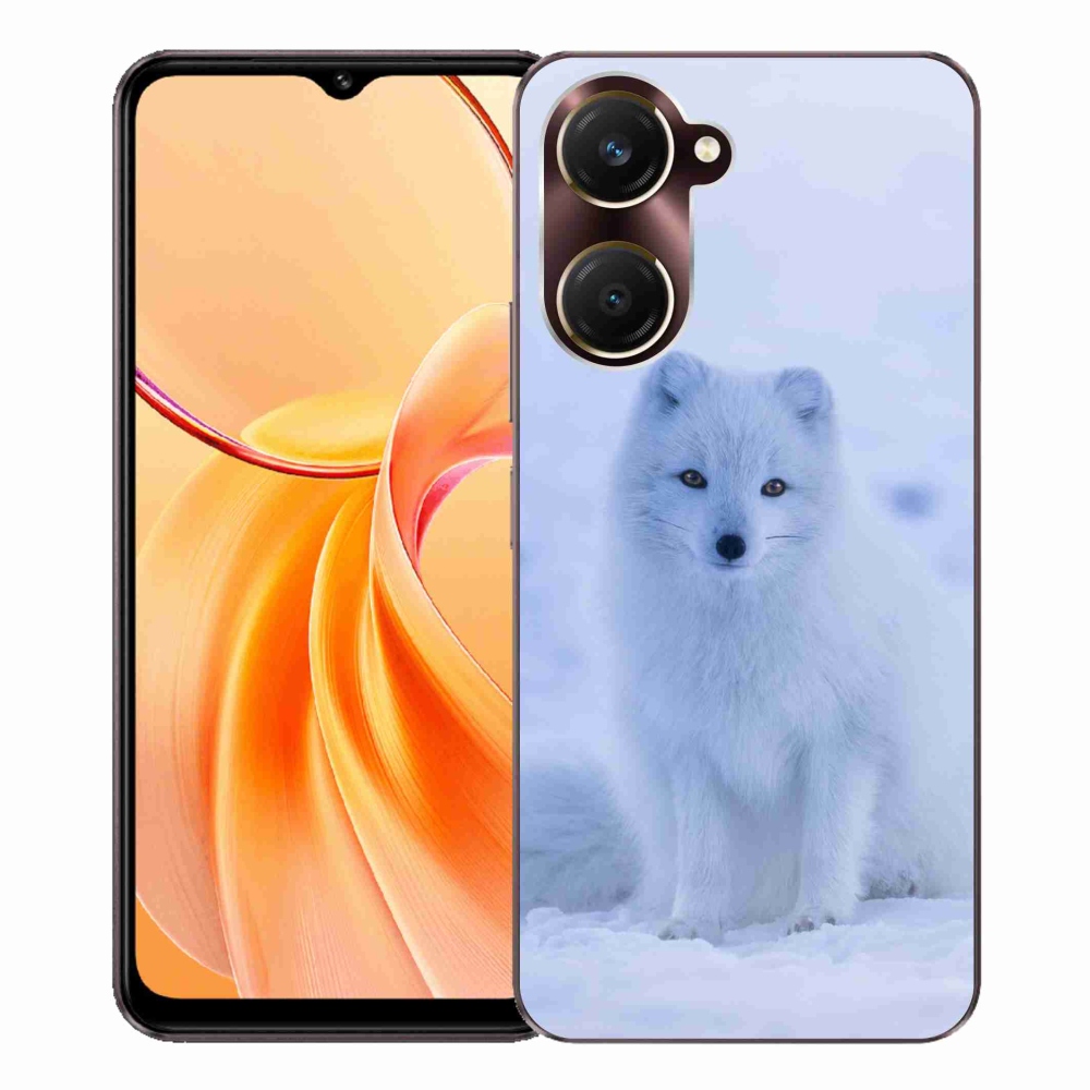 Zselés borítás mmCase a Vivo Y28s 5G készülékhez - polár róka