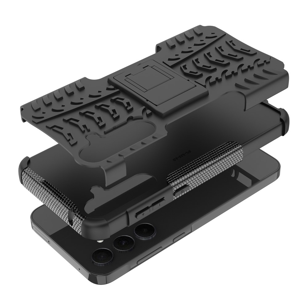 Rúgásálló borítás Samsung Galaxy A35 5G készülékhez - fekete