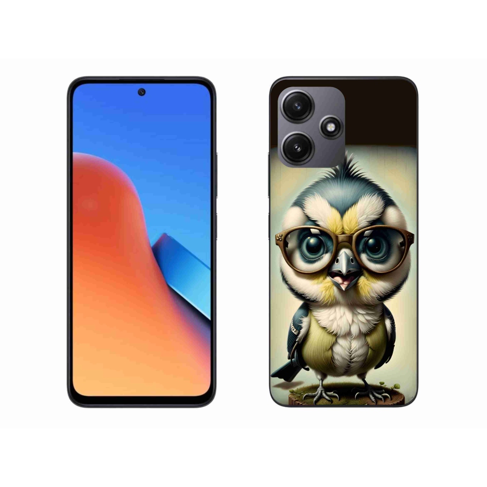 Gél borítás mmCase a Xiaomi Redmi 12 5G - kölyök szemüveggel