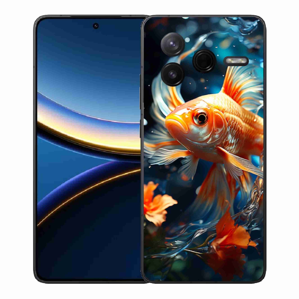 Gél borítás mmCase a Xiaomi Poco F7 Pro készülékhez - hal