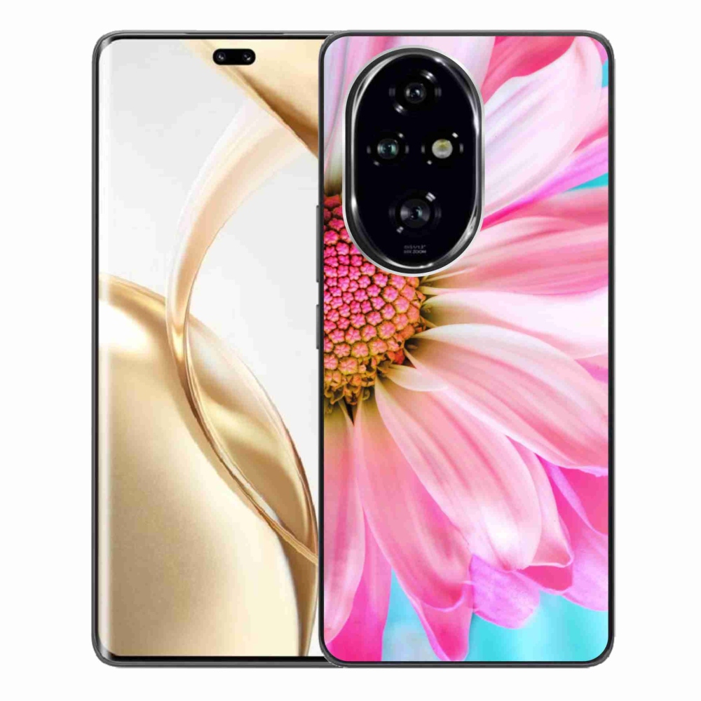 Zselés borító mmCase a Honor 200 Pro 5G készülékhez - rózsaszín virág
