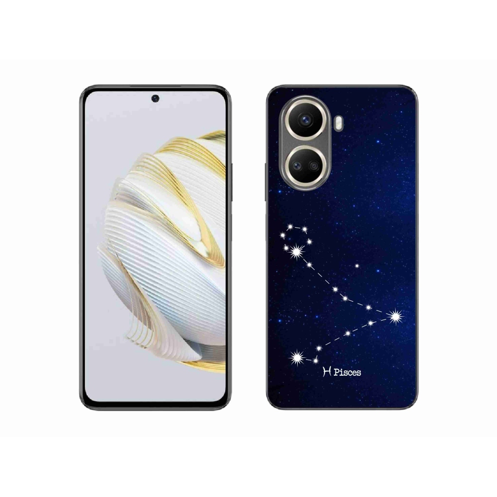 Gél borítás mmCase a Huawei Nova 10 SE számára - csillagkép Halak
