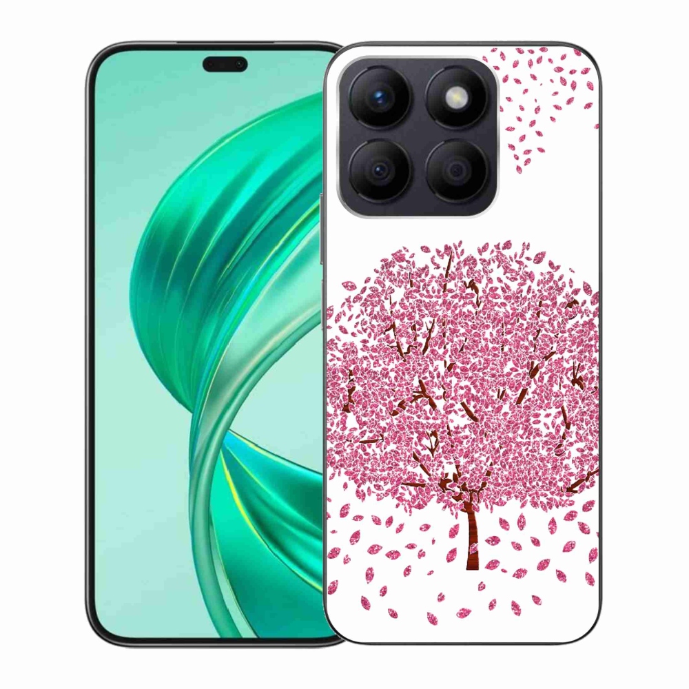 Zselés borító mmCase a Honor X8b készülékhez - rajzfilmfa levelekkel