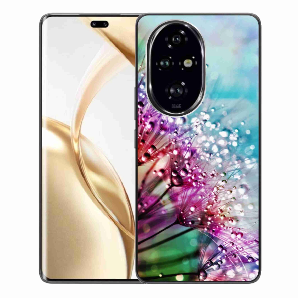 Zselés borító mmCase a Honor 200 Pro 5G számára - színes virágok