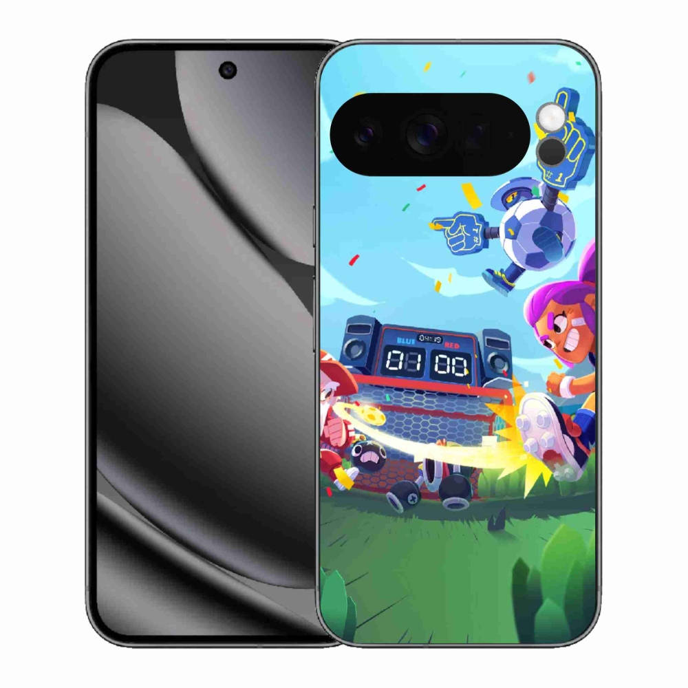 Zselés borítás mmCase a Google Pixel 10 Pro XL-hez - verekedés csillagok 1