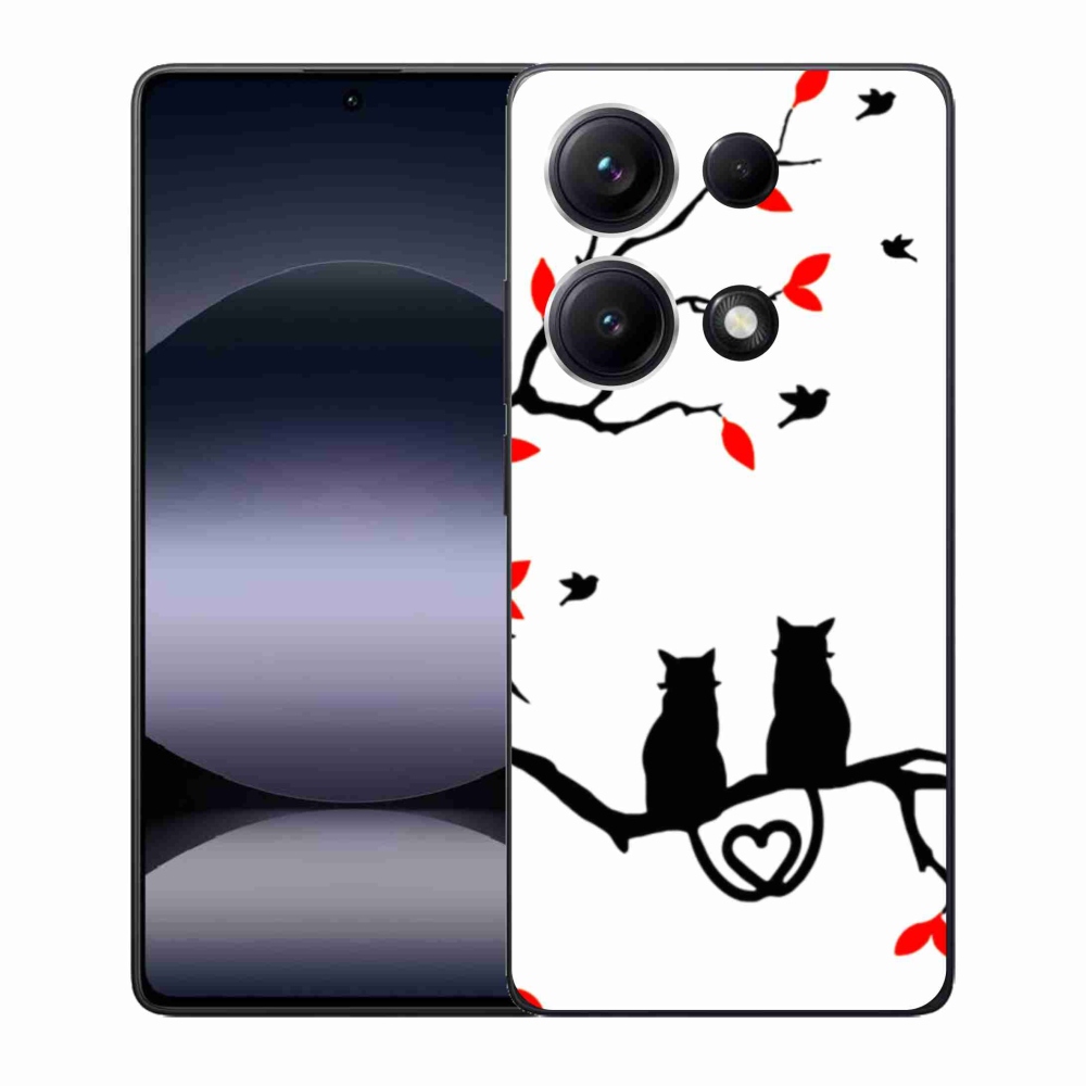 Gél borító mmCase a Xiaomi Redmi Note 14S-hez - macska szeretet