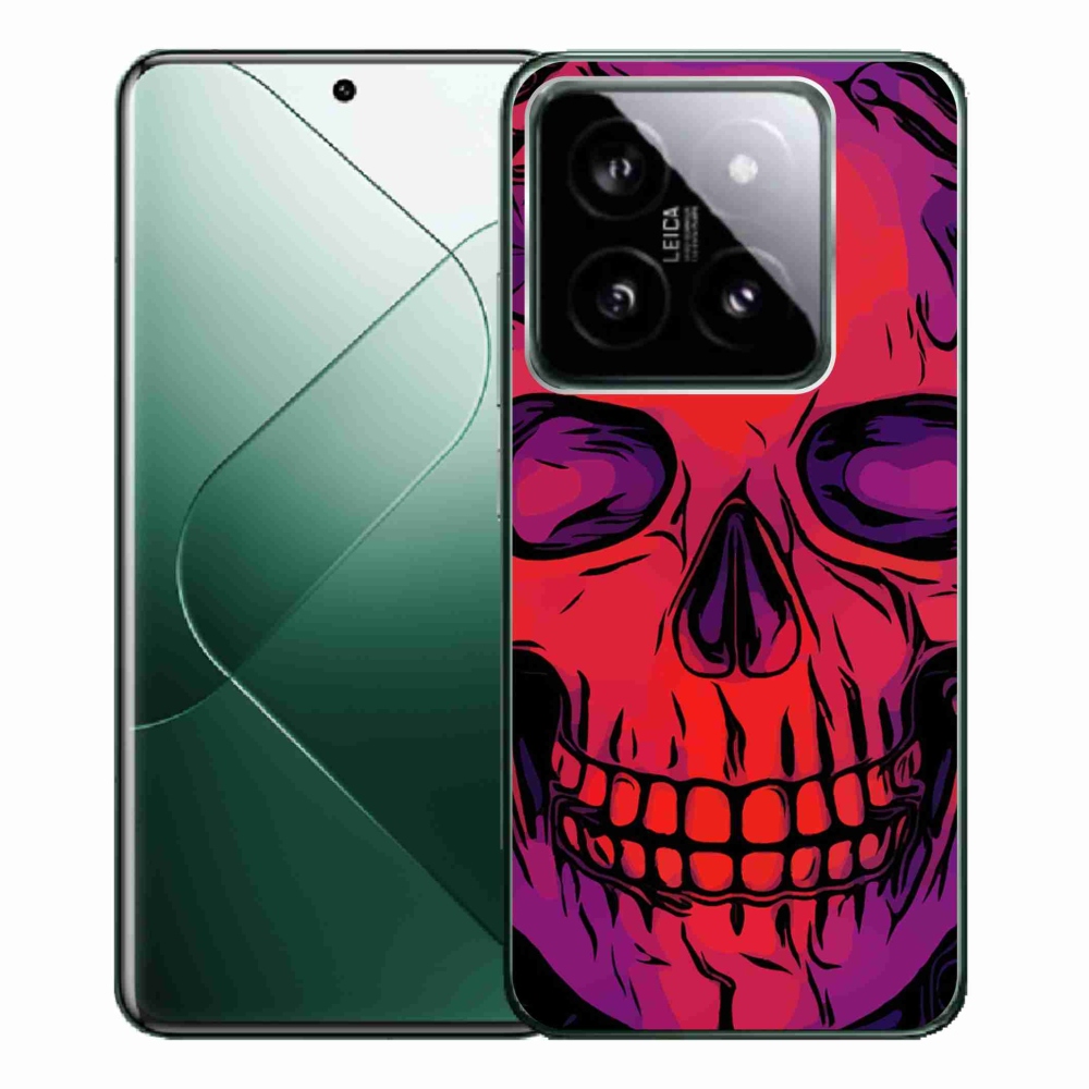 Gél tok mmCase a Xiaomi 14 Pro-hoz - koponya