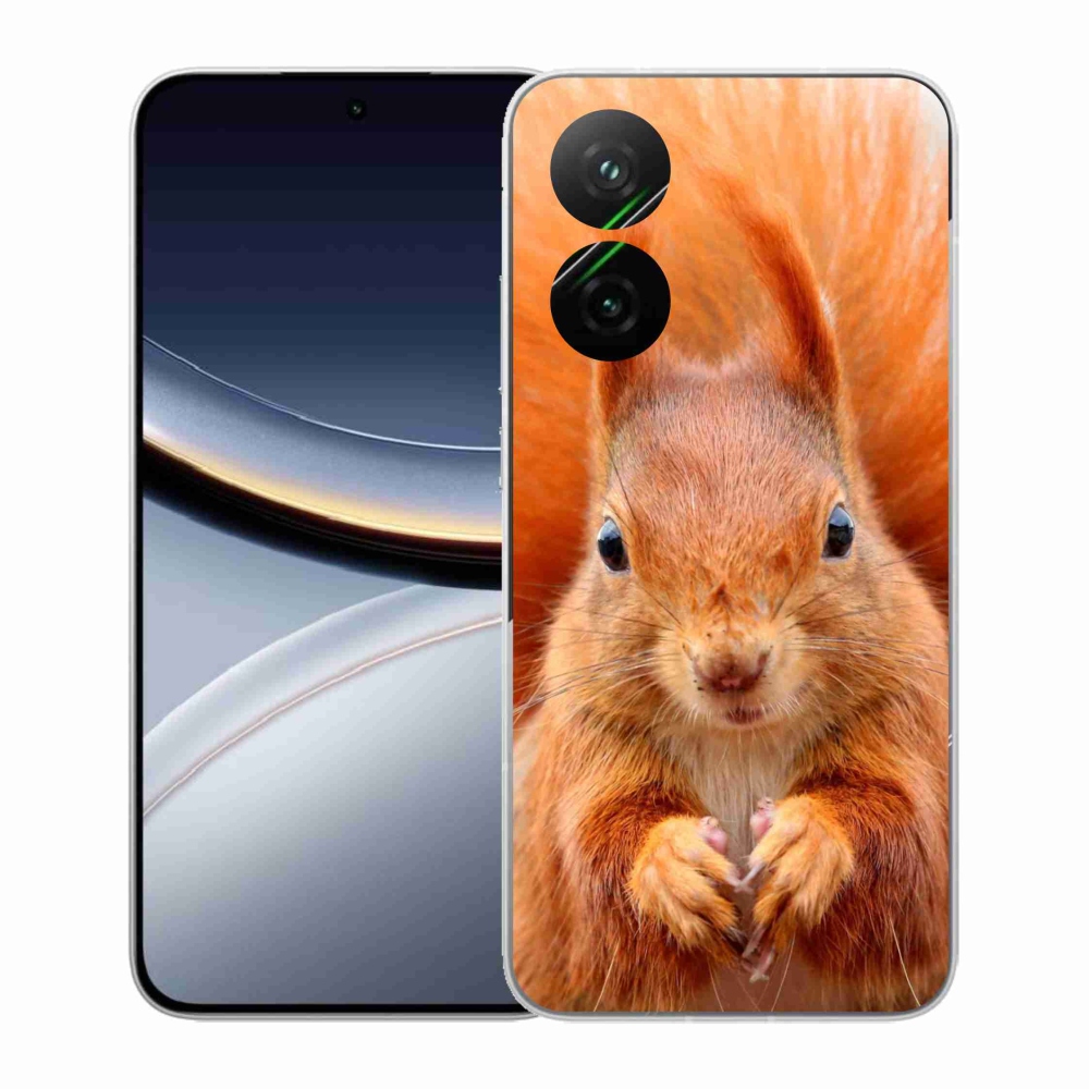 Gél borítás mmCase a Xiaomi Poco F7 5G-hez - mókus