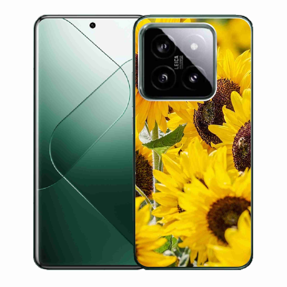 Gél borítás mmCase a Xiaomi 14-hez - napraforgó