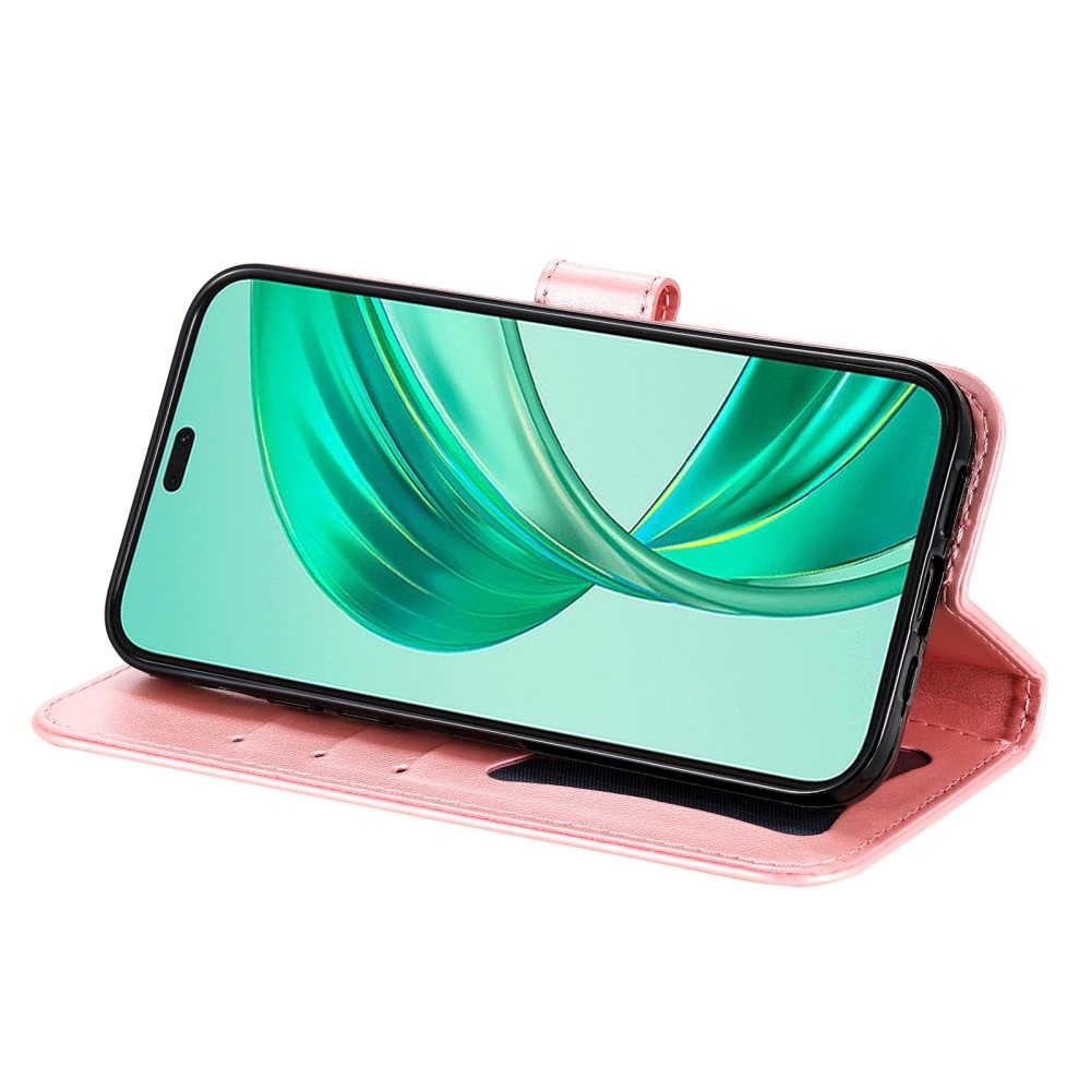 Mandala könyvtáska Honor X8b-hez - rózsaszín