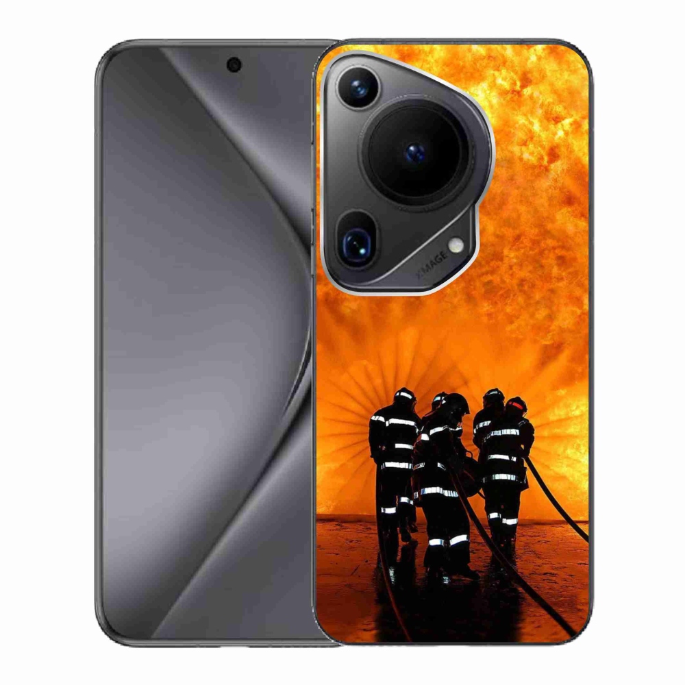 Gél borítás mmCase a Huawei Pura 70 Ultra készülékhez - tűz