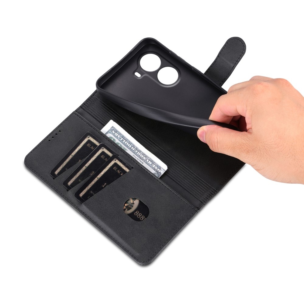 AZNS tok könyv tok Xiaomi Poco X7 Pro 5G - fekete