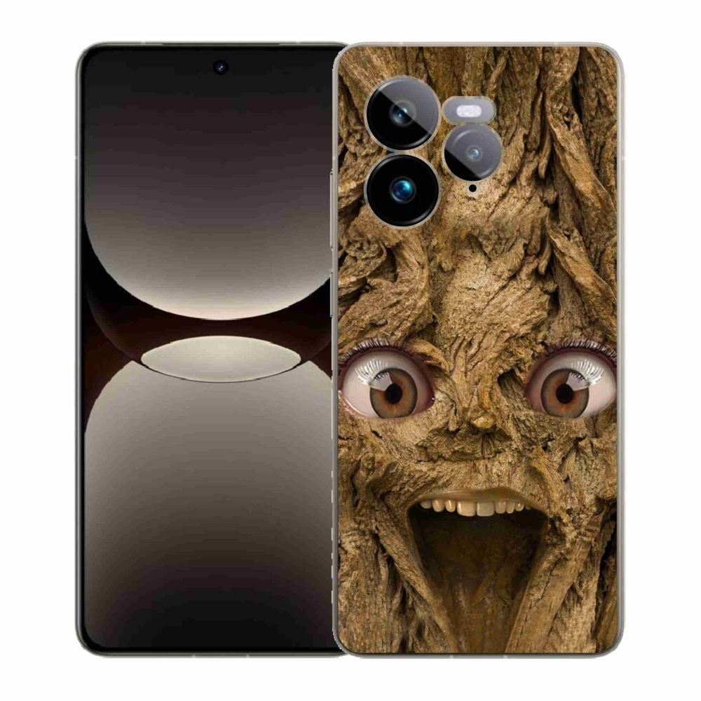 Gél borítás mmCase a Realme GT 7 Pro 5G-n - boldog fa szemekkel