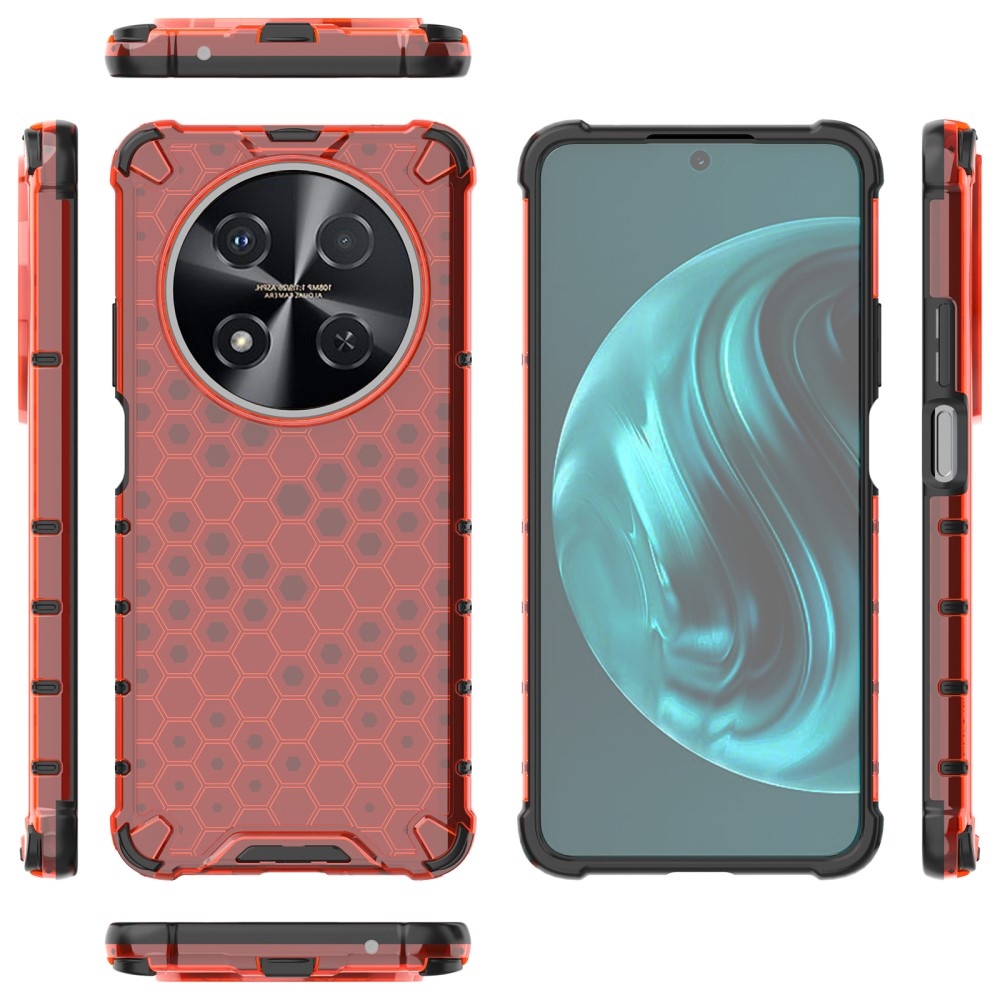 Méz tartós borítás Huawei Nova 12i készülékhez - piros