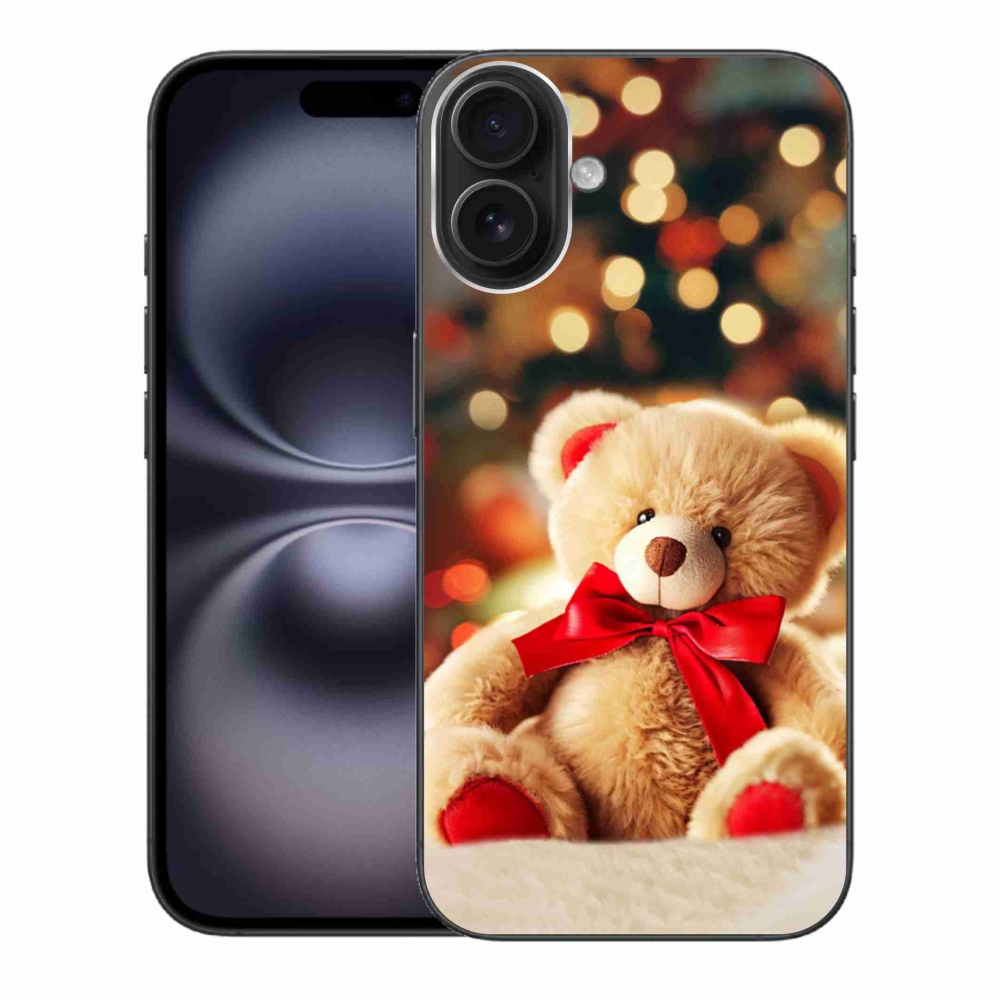 Zselés borítás mmCase iPhone 16 Plus készülékhez - mackó