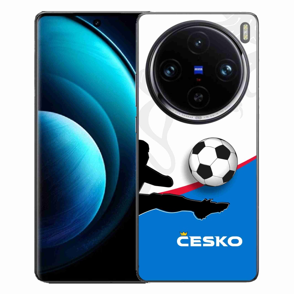 Gélburkolat mmCase a Vivo X100 Pro 5G - futball Csehország 3