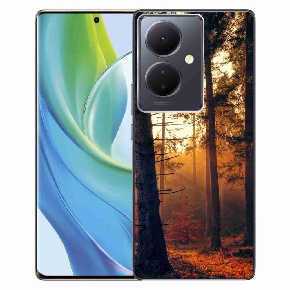 Gél tok mmCase a Vivo V29 Lite 5G-hez - erdő