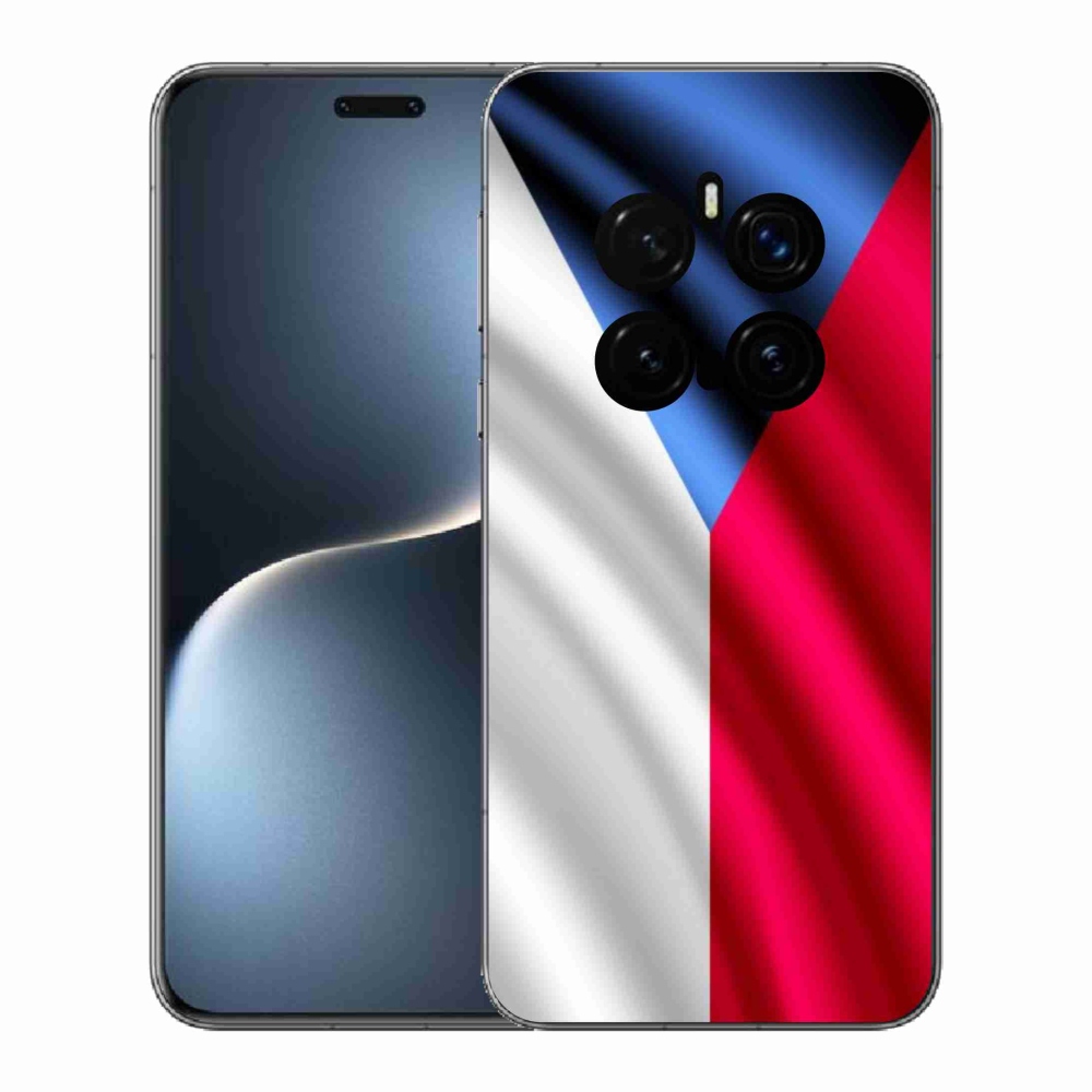 Gél borítás mmCase a Honor Magic 7 Pro 5G számára - cseh zászló