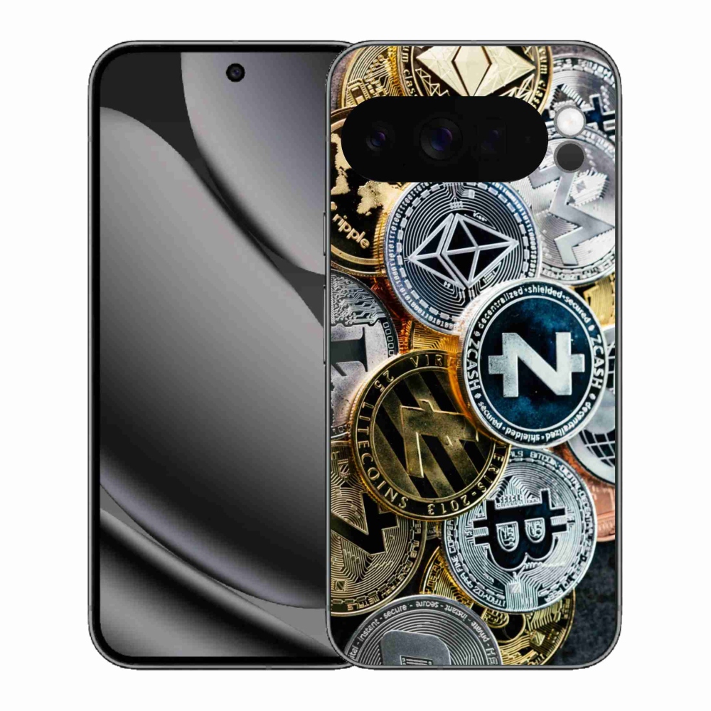 Gél borítás mmCase a Google Pixel 10 Pro XL számára - kriptovaluták