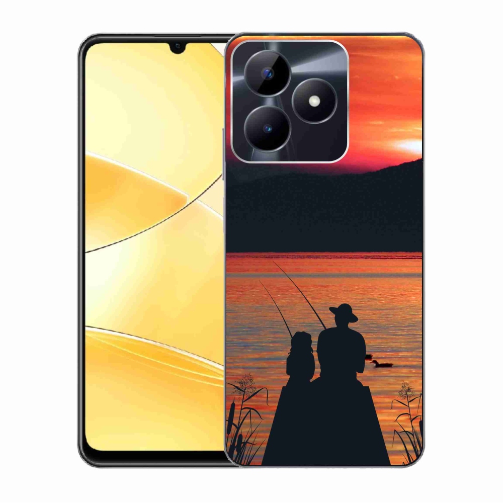 Zselés borítás mmCase a Realme C51/C53 készülékhez - halászat 3