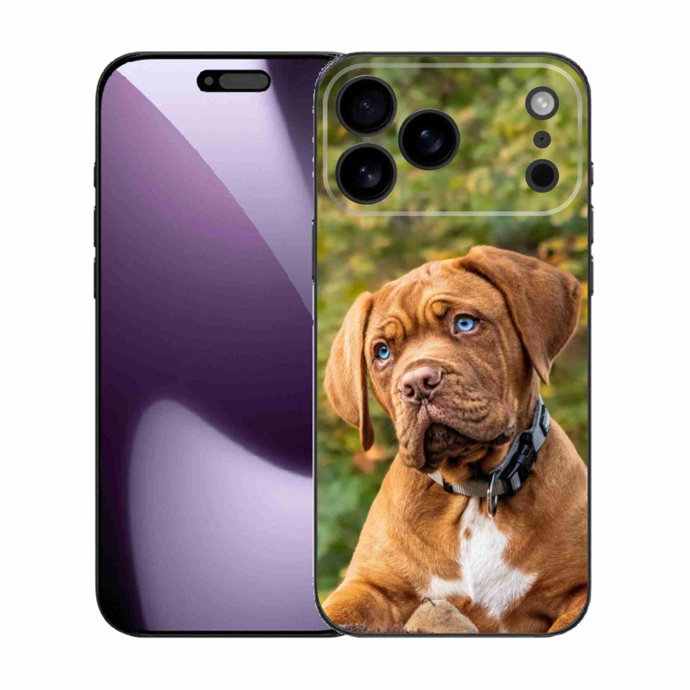 Gél védőburkolat mmCase iPhone 17 Pro Max készülékhez - kölyökkék