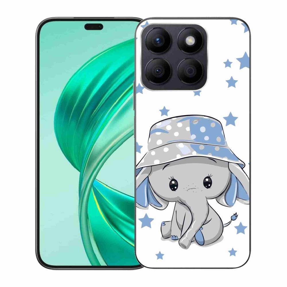 Zselés borítás mmCase a Honor X8b készülékhez - kék elefánt