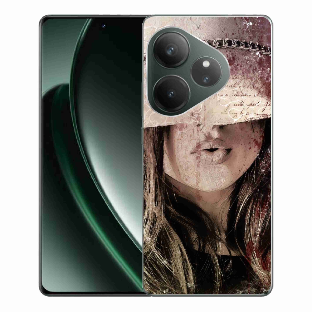 Gél borítás mmCase a Realme GT 6 5G/GT 6T 5G-n - lány