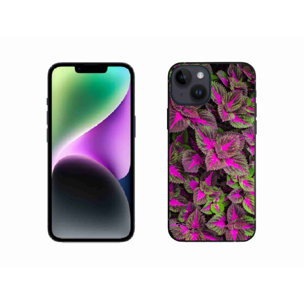 Zselés borítás mmCase iPhone 14 - virágok 10