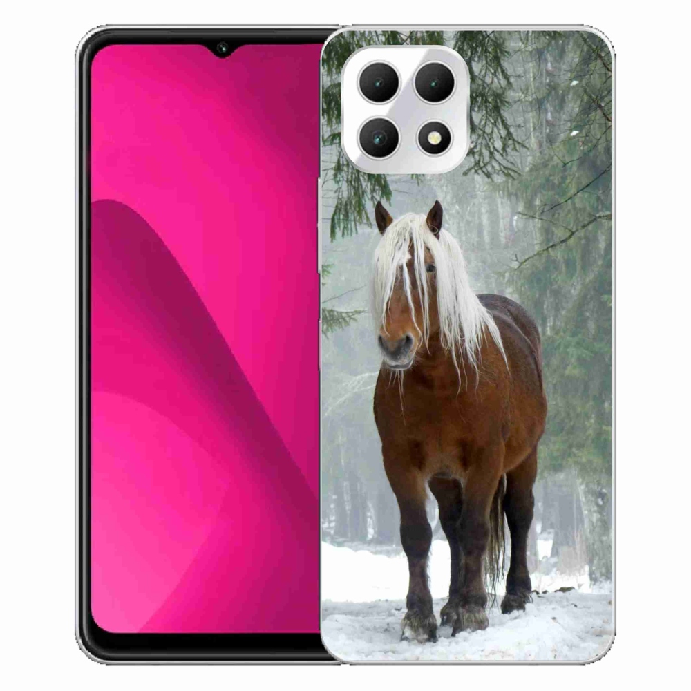 Zselés borítás mmCase a T-Mobile T Phone 2 készülékhez - ló az erdőben