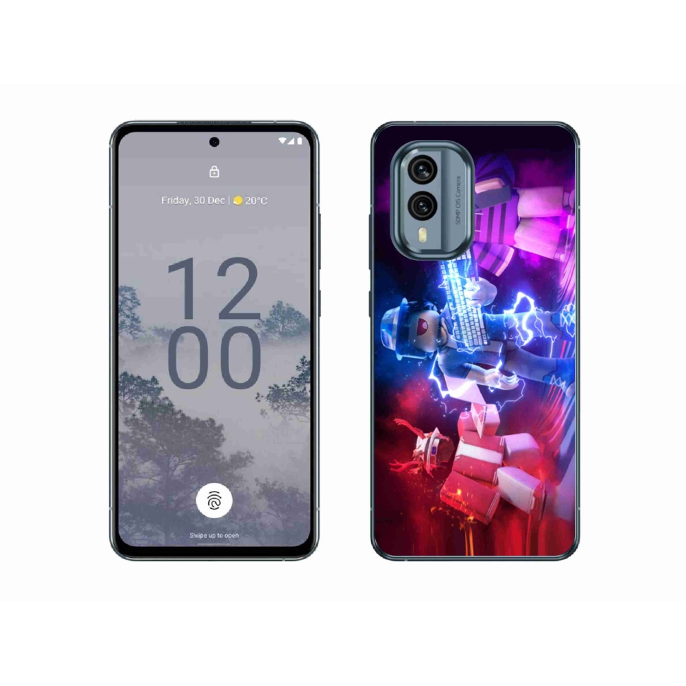 Zselés borítás mmCase a Nokia X30 5G készülékhez - roblox