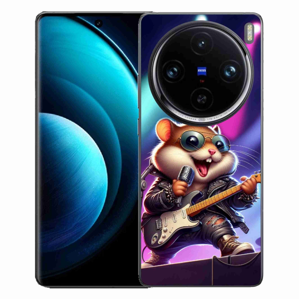 Zselés borítás mmCase a Vivo X100 Pro 5G-hez - hörcsög hintaló